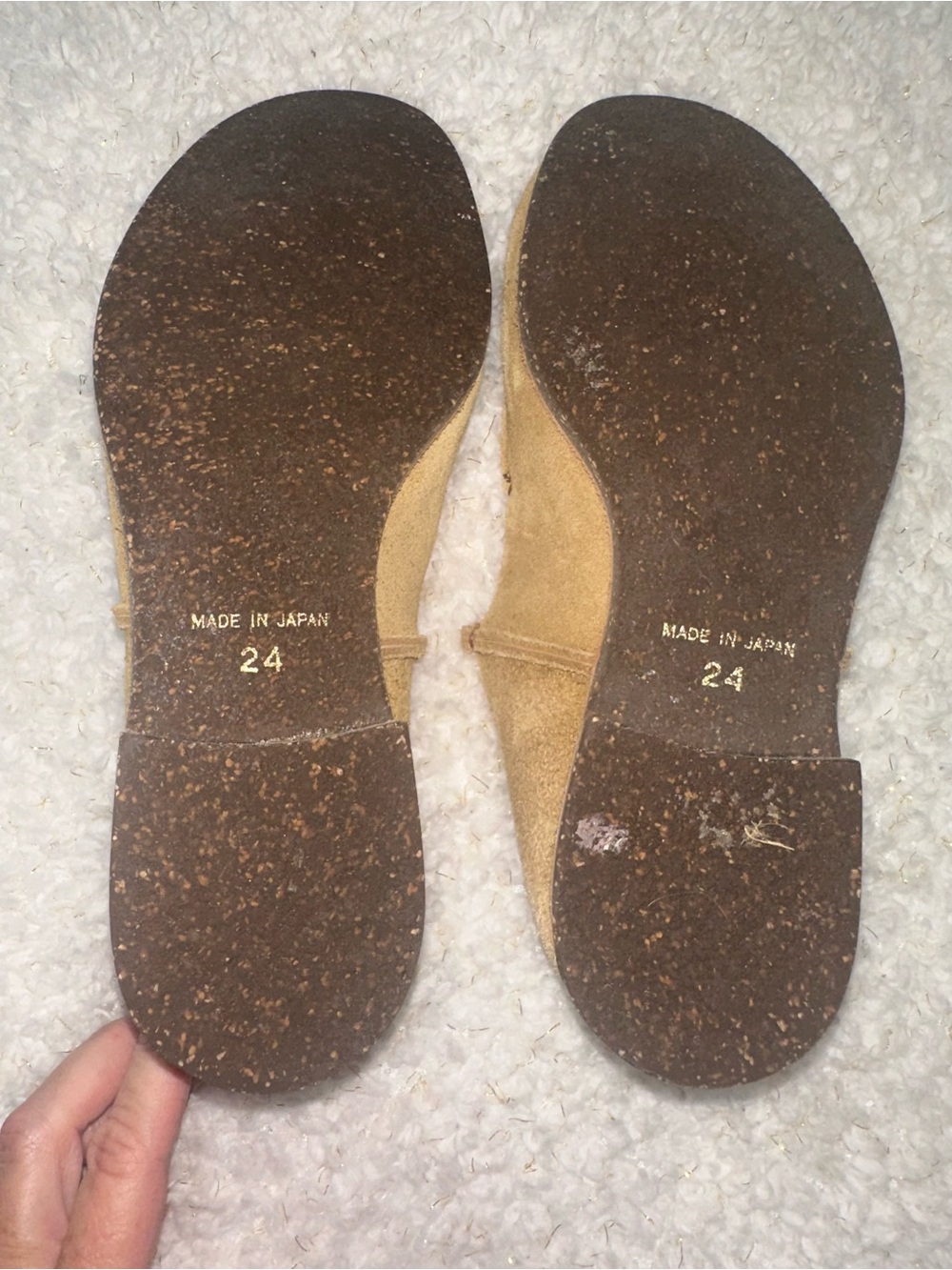 U - DOT JAPANESE Tan Suede Tassel Loafers - Picture 6 of 8
